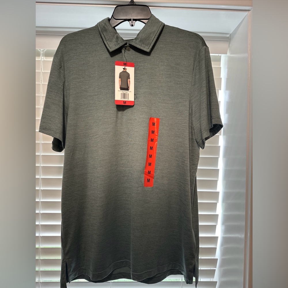 Men’s 32 Degrees Polo Golf Shirt Size Medium Color Green